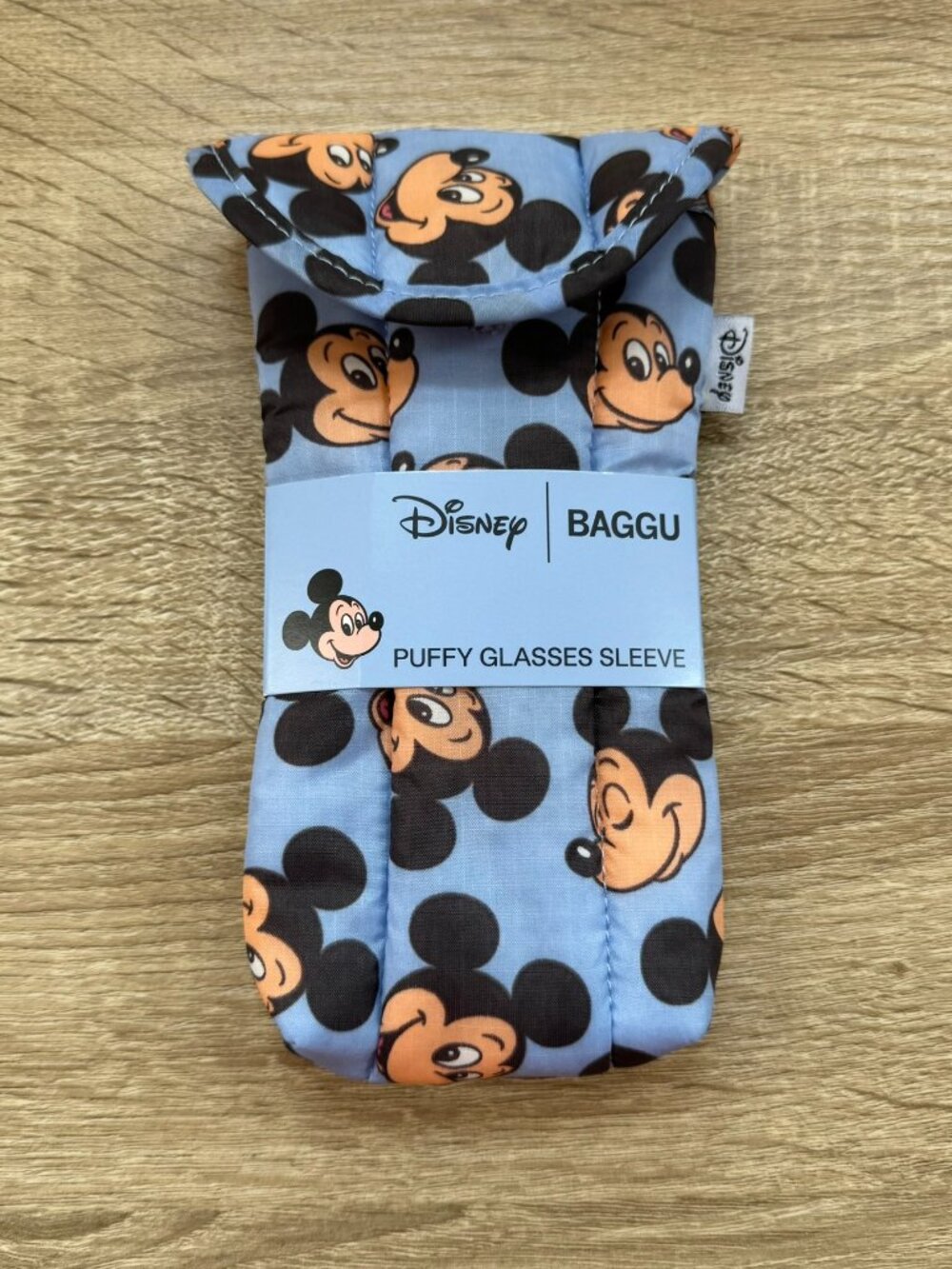 New Baggu Disney Puffy Glasses Sleeve
